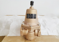 Valvola regolante la pressione ad ossigeno e gas di Cash Valve Clean del modello E55/materiale bronzeo del corpo da Emerson Fisher