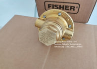 fine connessione a 1/4 pollici Fisher Brass Body di Fisher Natural Gas Regulator del modello 1301F-1