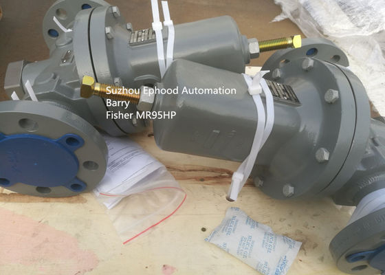 Regolatore di modello dell'estremità della flangia del regolatore del gas del modello della valvola a gas di Fisher 95 MR95HP per i radiatori e le caldaie infornati