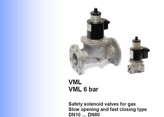 Modello Safety Solenoid Valve DN10 di marca VML di Elektrogas alla dimensione DN80