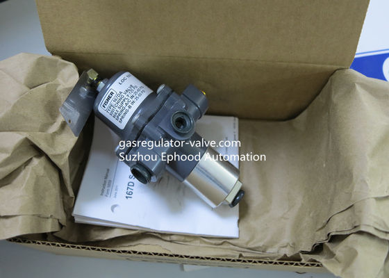 167DA serie 125psi 1/4" pressione del NPT Fisher Switching Valve Three Way