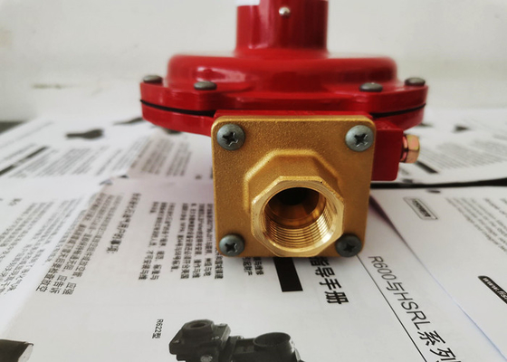 Il regolatore ad alta pressione R622H-JGK del gas di Fisher GPL usa per la cottura del POL Inlet Fitting d'ottone