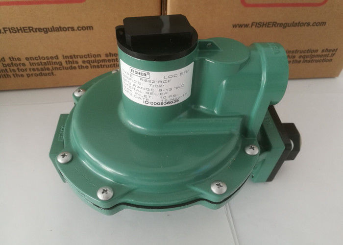 Valvola di riduzione di Emerson GPL del regolatore del gas di pressione bassa di Fisher Brand R622