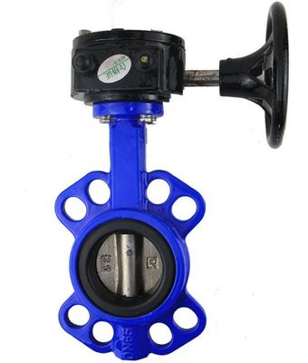 Tipo struttura compatta semplice della farfalla della valvola di ritenuta del morsetto dell'ingranaggio a vite di D371X