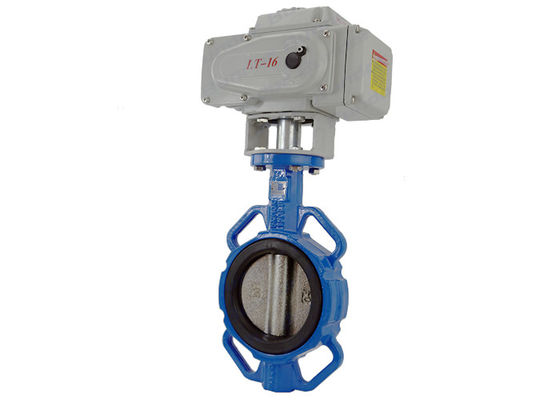 Tipo a motore elettrico del wafer delle semiasse della valvola della depurazione delle acque