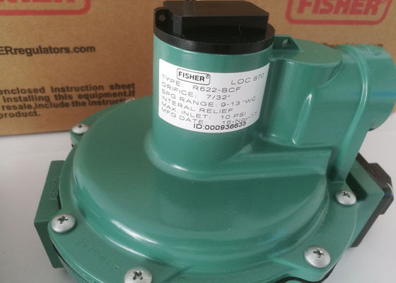 Valvola di riduzione di Emerson GPL del regolatore del gas di pressione bassa di Fisher Brand R622