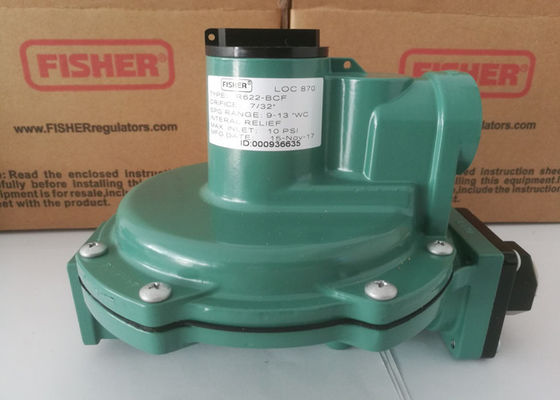 Valvola di riduzione di Emerson GPL del regolatore del gas di pressione bassa di Fisher Brand R622