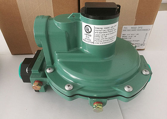 10 modello Gas Regulator Emerson Low Pressure Lpg Regulator di PSI R622-DFG Fisher R622