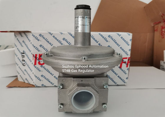 L'Italia Giuliani Anello ha reso a ST4B il regolatore ad alta pressione di modello del gas con la valvola d'arresto