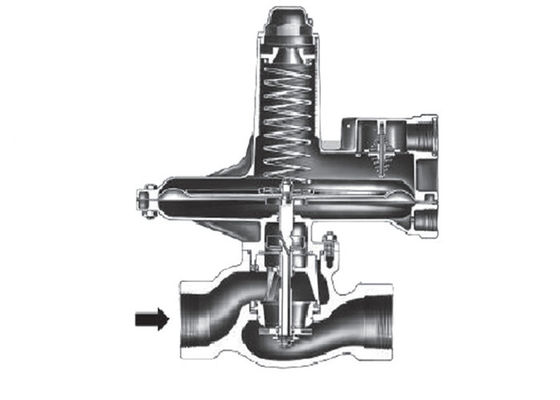 Le serie duttili di Fisher 133L del ferro dirigono il regolatore di riduzione della pressione azionato del gas